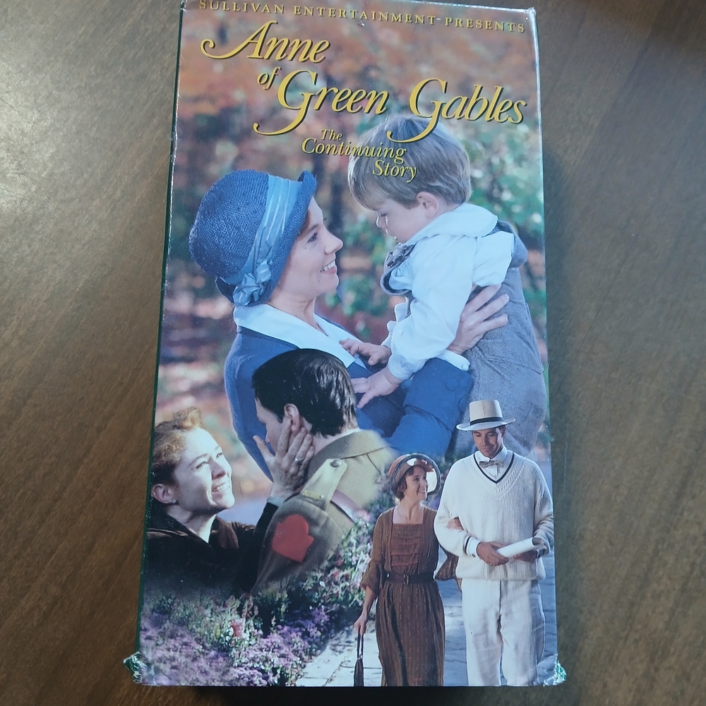 Anne of Green Gables A Continuing Story VHS Tape